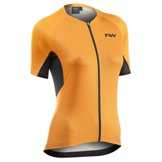 Maillot de manga corta para mujer NORTHWAVE FORCE EVO Naranja