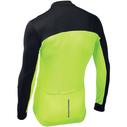 Maillot NORTHWAVE FORCE 2 Manga Larga Negro/Amarillo
