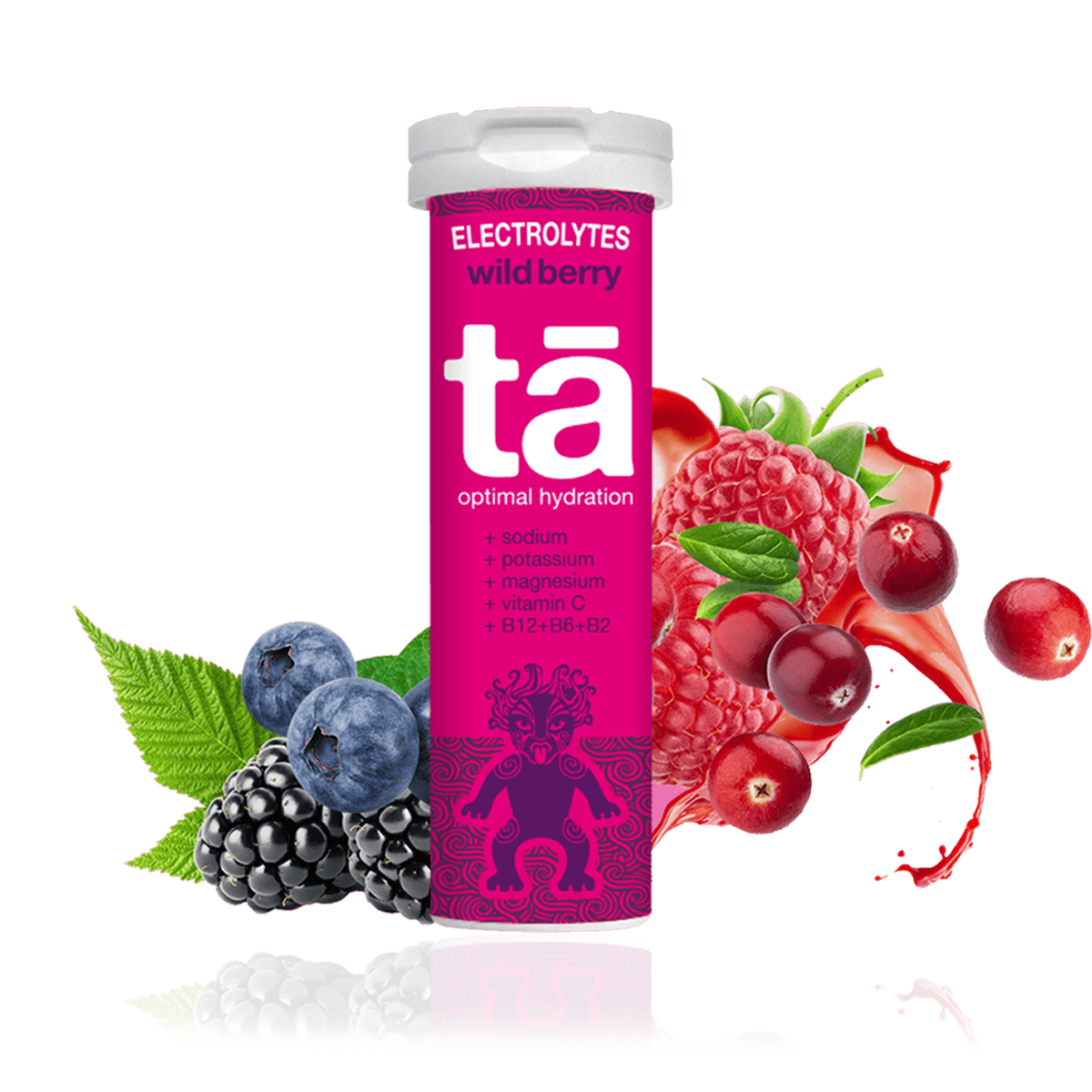 TA ENERGY Bebida energética (Tubo de 12 comprimidos) Frutas del bosque