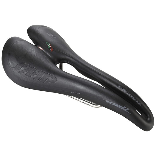 Selle SMP WELL GEL largeur 144mm rails acier