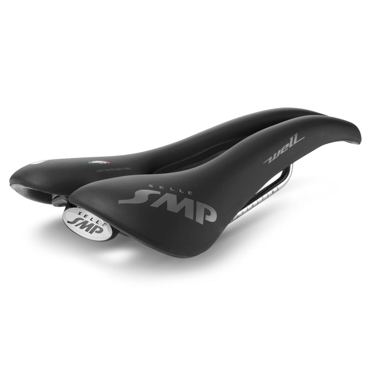 Selle SMP WELL largeur 144mm Rails Acier