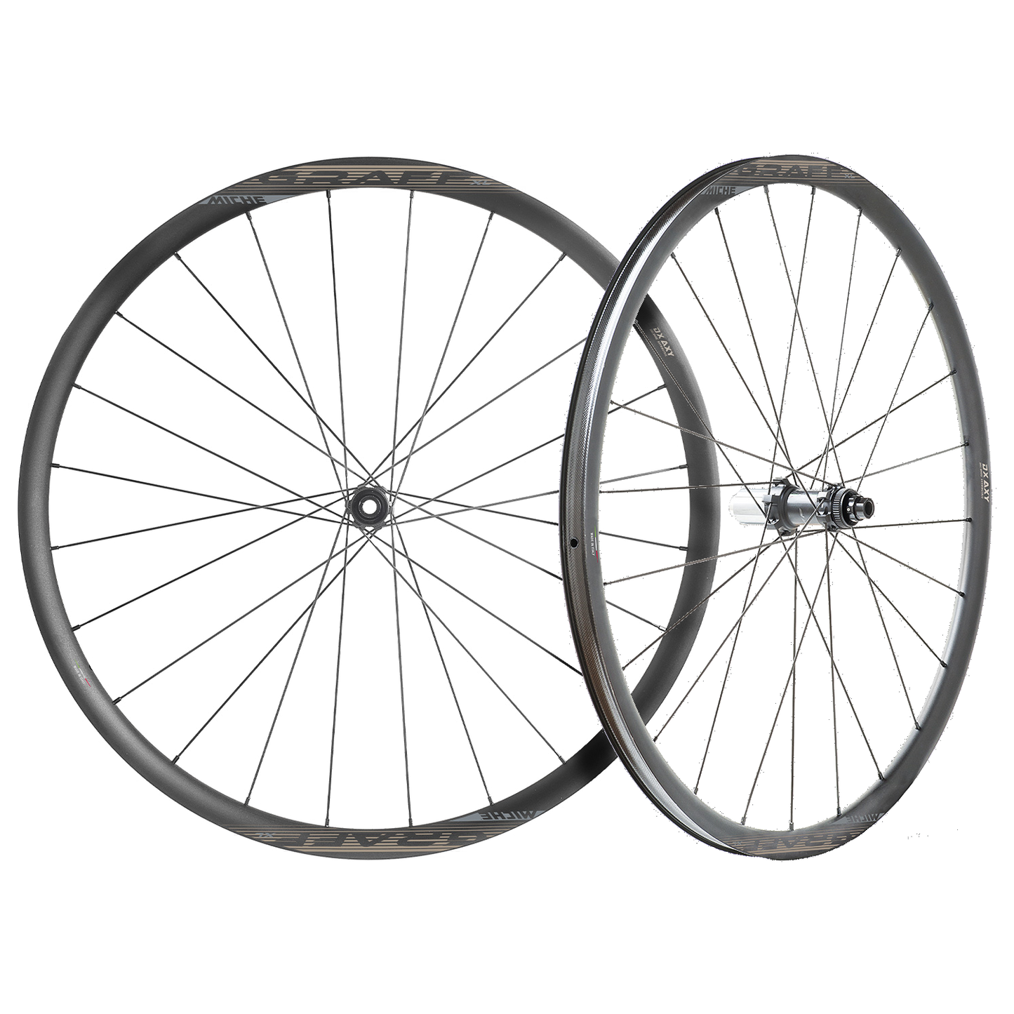 Par de ruedas MICHE GRAFF XL DISC Tubeless Ready (Center Lock)
