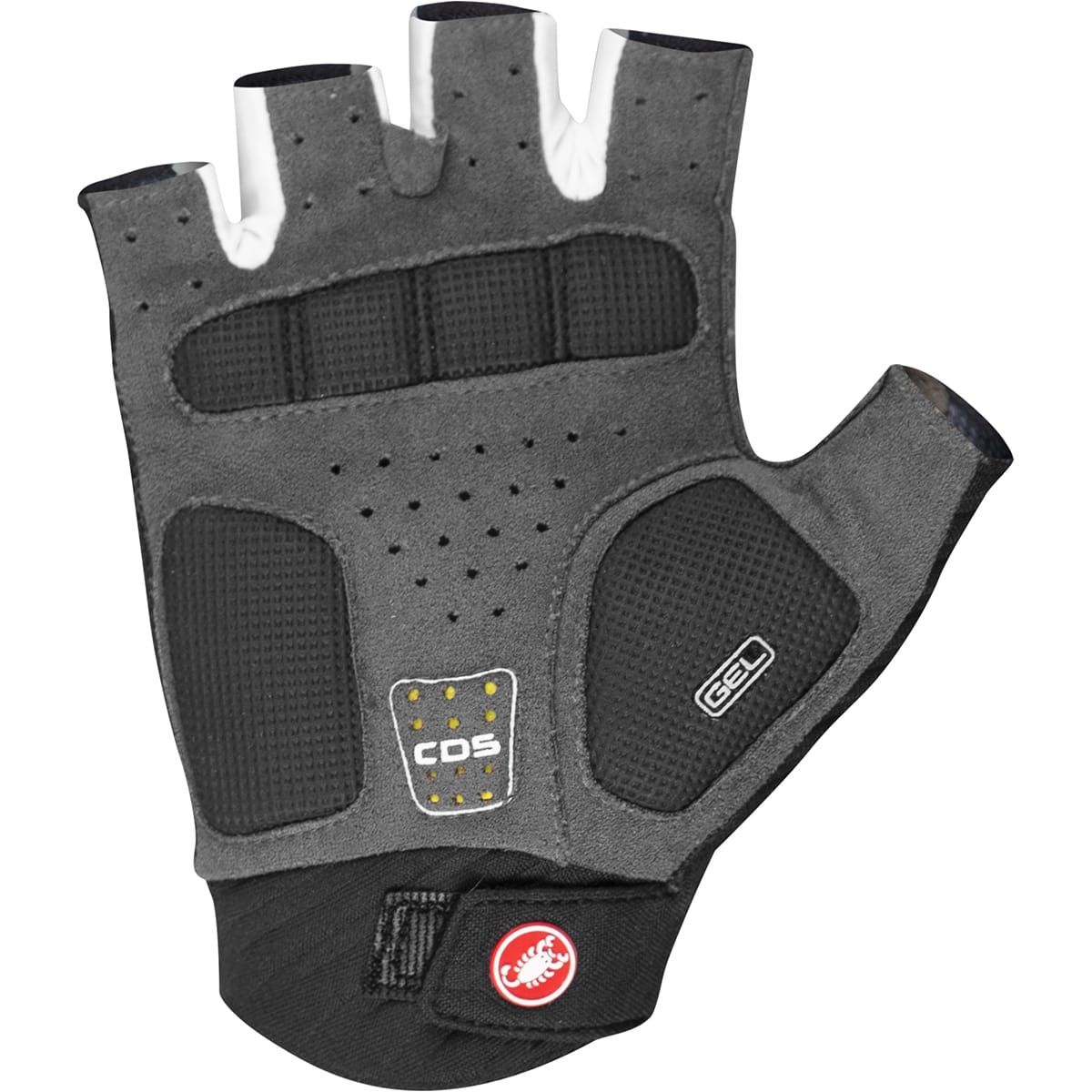 CASTELLI ROUBAIX GEL 2 Guantes cortos de mujer Negro