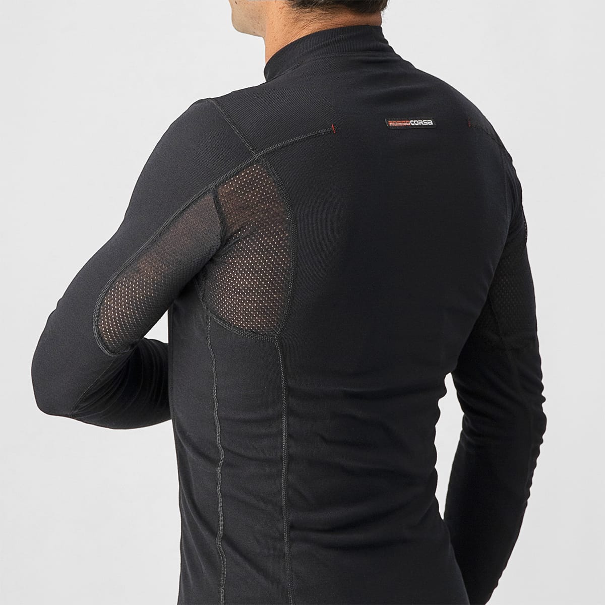 CASTELLI FLANDERS WARM Ropa interior de manga larga Negro