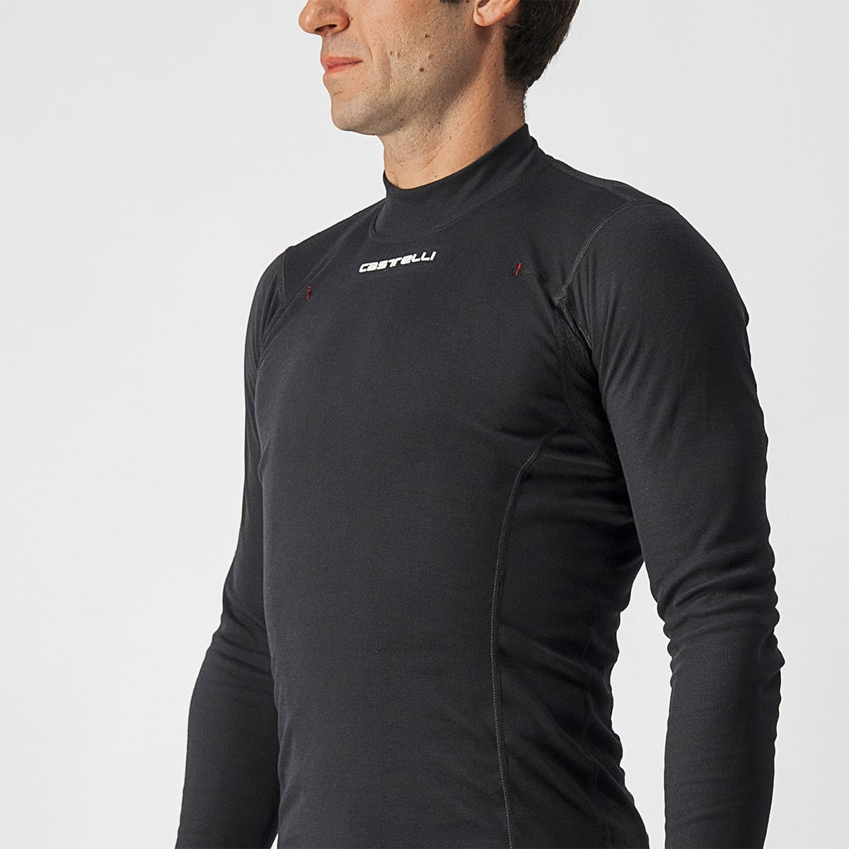 CASTELLI FLANDERS WARM Ropa interior de manga larga Negro