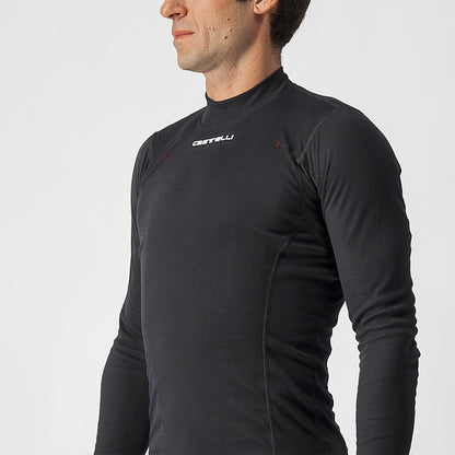 Ropa Interior CASTELLI FLANDERS WARM Manga Larga Negro
