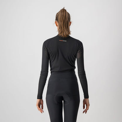 Ropa Interior CASTELLI FLANDERS 2 WARM Mujer Manga Larga Negro