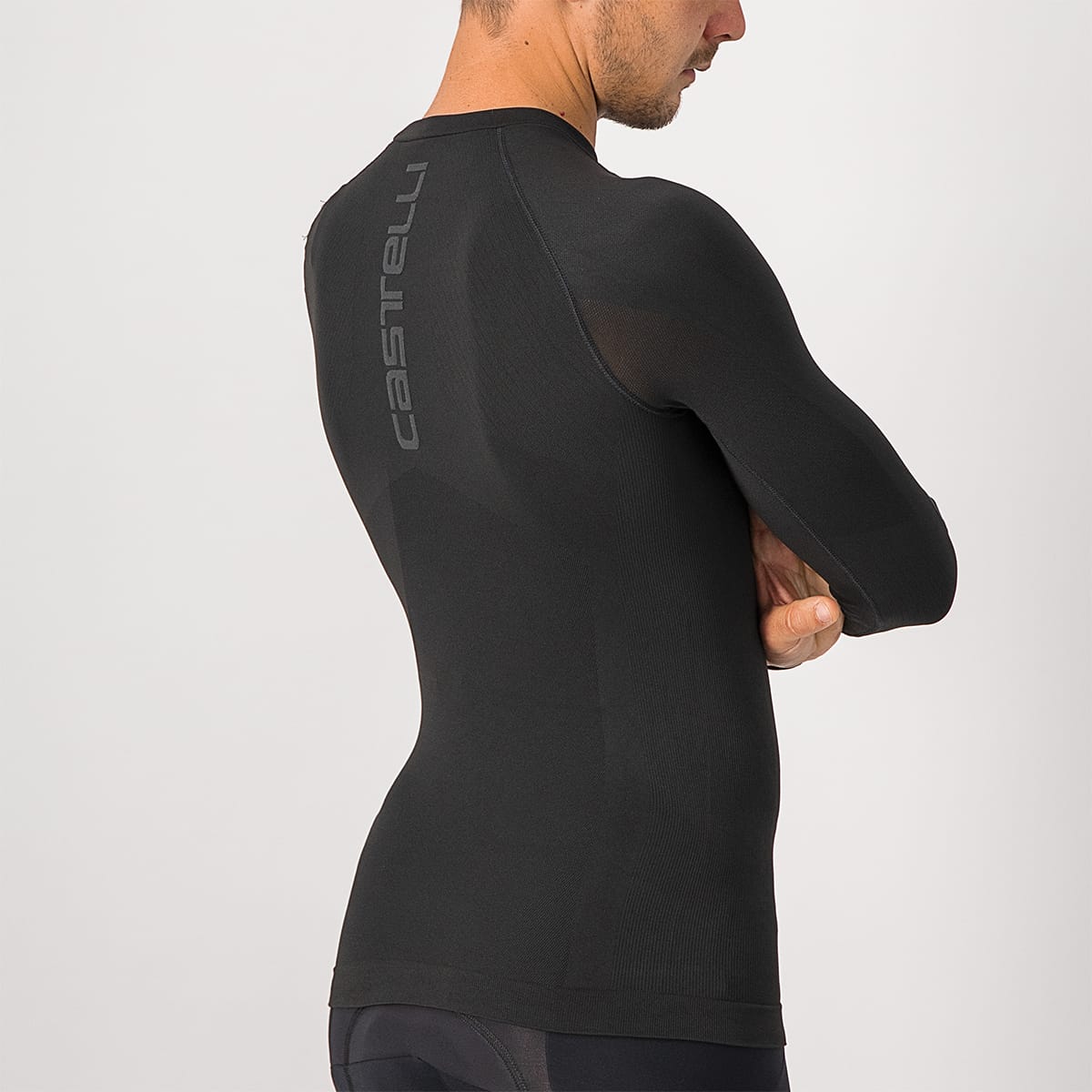 CASTELLI CORE SEAMLESS Ropa interior de manga larga Negro