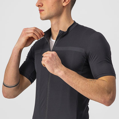 Maillot CASTELLI CLASSIFICA Mangas Cortas Negro