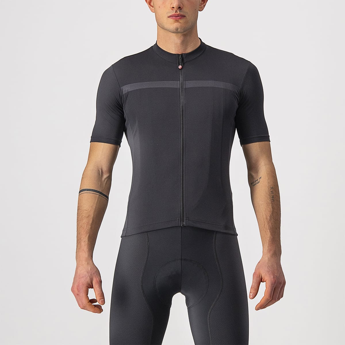 CASTELLI CLASSIFICA Maillot de manga corta Negro