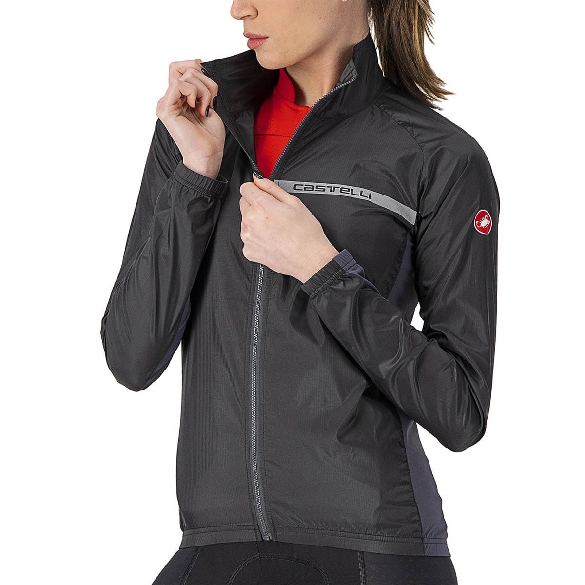 Veste CASTELLI SQUADRA STRETCH Femme Noir/Gris