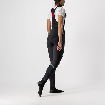 Culote Largo con Tirantes CASTELLI POLARE 3 Mujer Negro