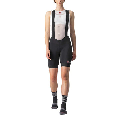 Culote Corto CASTELLI ENDURANCE Mujer Negro