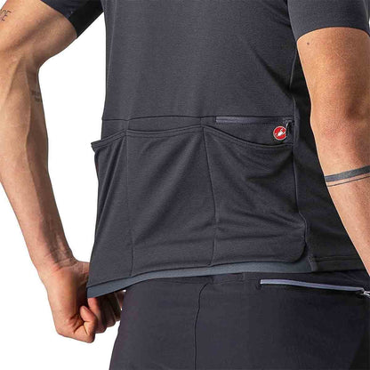 Maillot CASTELLI UNLIMITED ALLROAD Mangas Cortas Gris