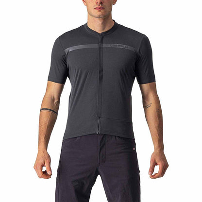 Maillot CASTELLI UNLIMITED ALLROAD Mangas Cortas Gris