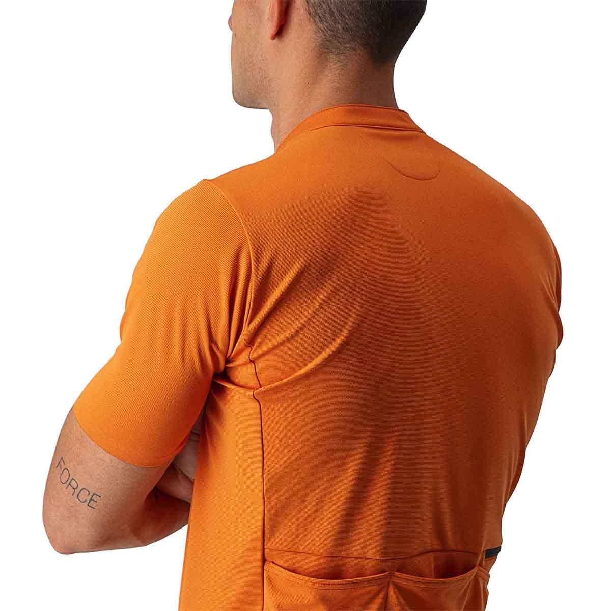 Maillot CASTELLI  UNLIMITED ALLROAD Manches Courtes Orange