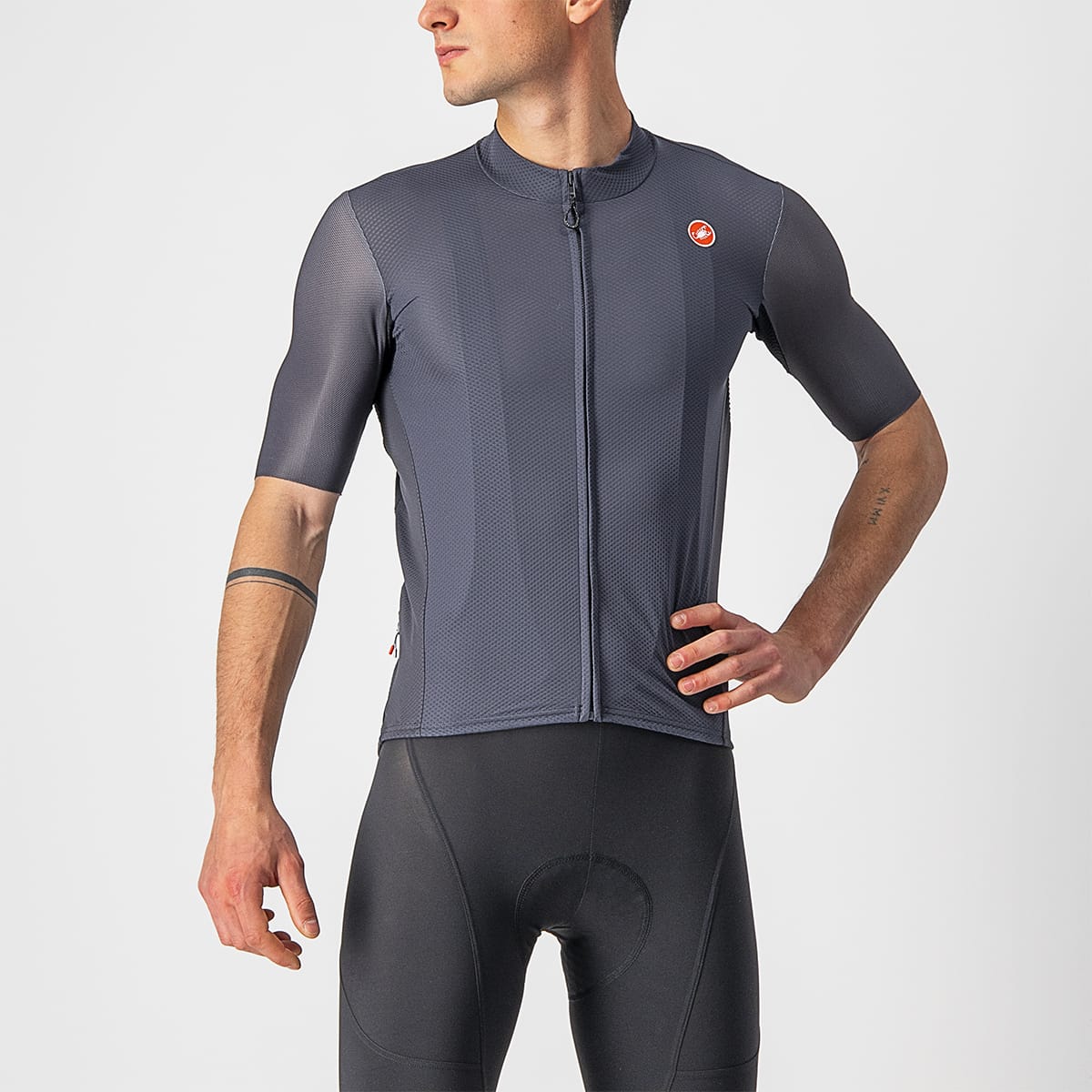 Maillot manga corta CASTELLI ENDURANCE ELITE Gris