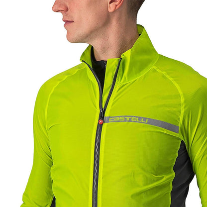 Chaqueta CASTELLI SQUADRA STRETCH Amarillo/Gris