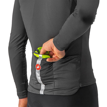 Chaleco CASTELLI SQUADRA STRETCH Amarillo/Gris