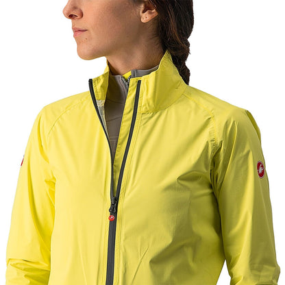 Chaqueta CASTELLI EMERGENCY 2 RAIN Mujer Amarilla