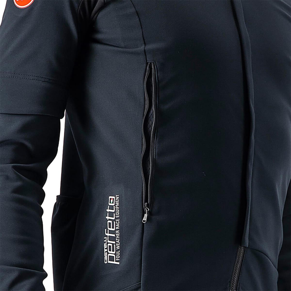 Veste CASTELLI CONVERTIBLE PERFETTO ROS 2 Noir/Noir Reflex