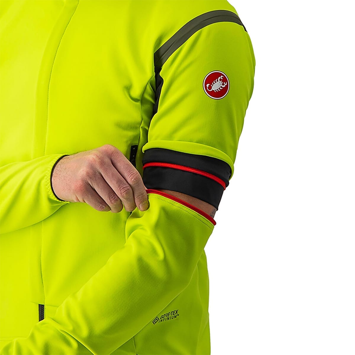 Veste CASTELLI CONVERTIBLE PERFETTO ROS 2 Jaune/Gris