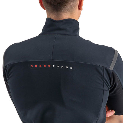 Maillot CASTELLI GABBA ROS 2 Mangas Cortas Negro/Negro Reflex