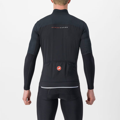 Maillot CASTELLI PERFETTO RoS 2 WIND Manga Corta Negro