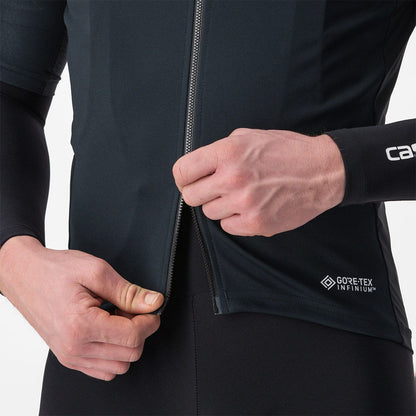 Maillot CASTELLI PERFETTO RoS 2 WIND Manga Corta Negro
