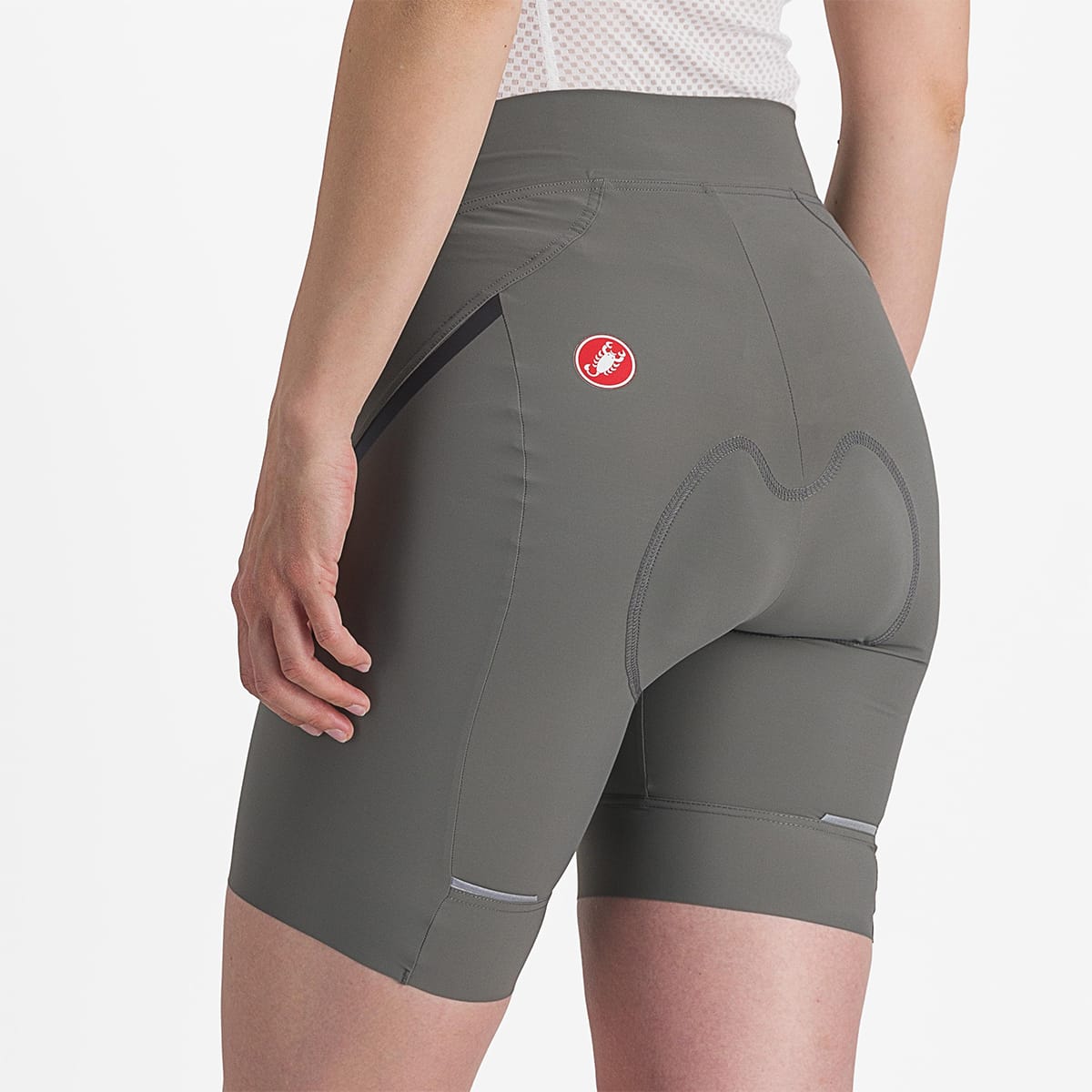 CASTELLI VELOCISSIMA 3 Corto Mujer Gris