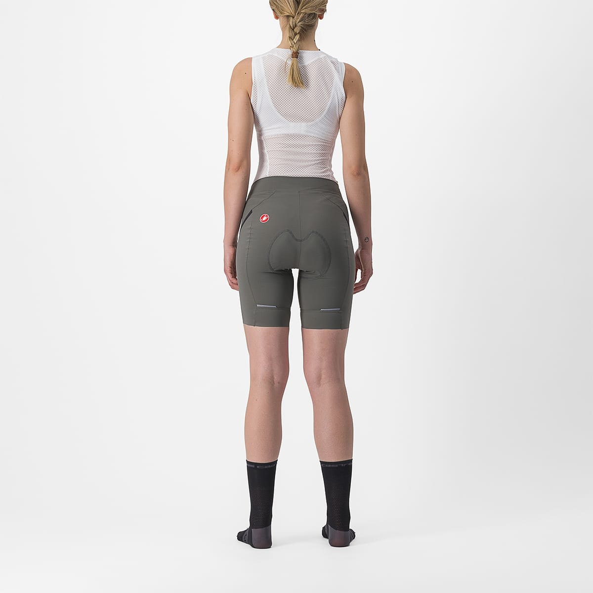 CASTELLI VELOCISSIMA 3 Corto Mujer Gris