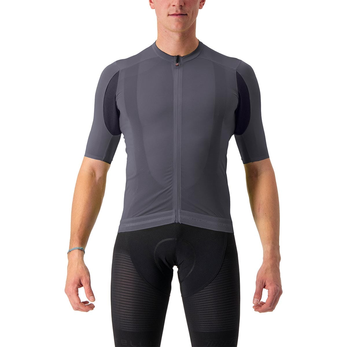 Maillot CASTELLI SUPERLEGGERA 3 Manches Courtes Gris