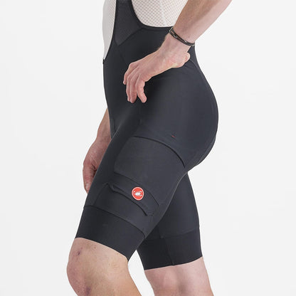 Culote Corto con Tirantes CASTELLI UNLIMITED CARGO Negro