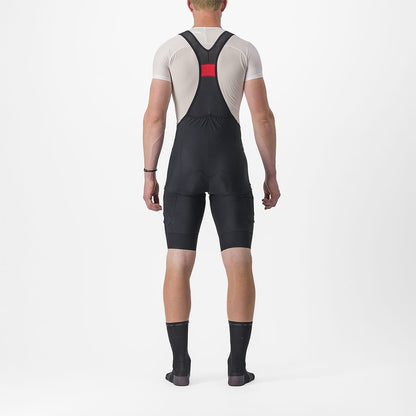 Culote Corto con Tirantes CASTELLI UNLIMITED CARGO Negro