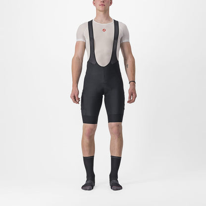 Culote Corto con Tirantes CASTELLI UNLIMITED CARGO Negro