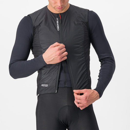 CASTELLI FLY Chaqueta sin mangas Negro
