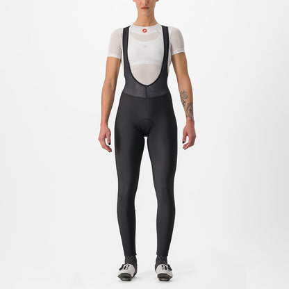 Culote Largo con Tirantes CASTELLI ENTRATA Mujer Negro