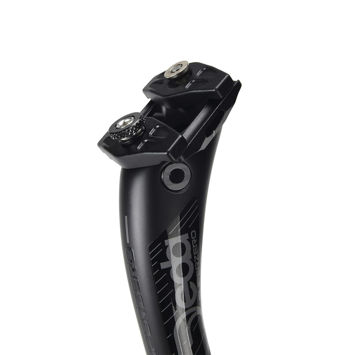 Tige de selle DEDA SUPERZERO POB finish CARBON recul 25mm