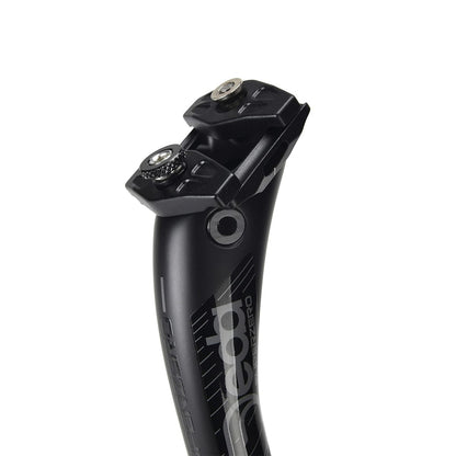 Tija de Sillín DEDA SUPERZERO CARBON POB Finish Retroceso 25mm