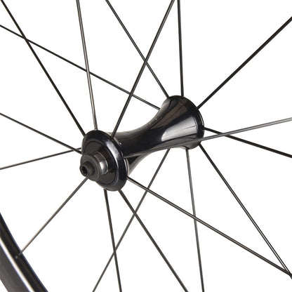 Par de Ruedas CAMPAGNOLO BORA WTO 45 DARK LABEL para Neumáticos