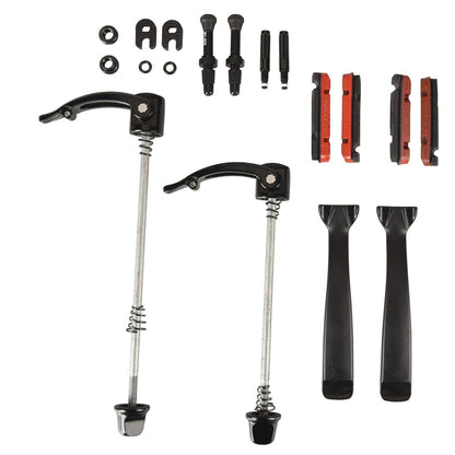 Par de Ruedas CAMPAGNOLO BORA WTO 45 DARK LABEL para Neumáticos