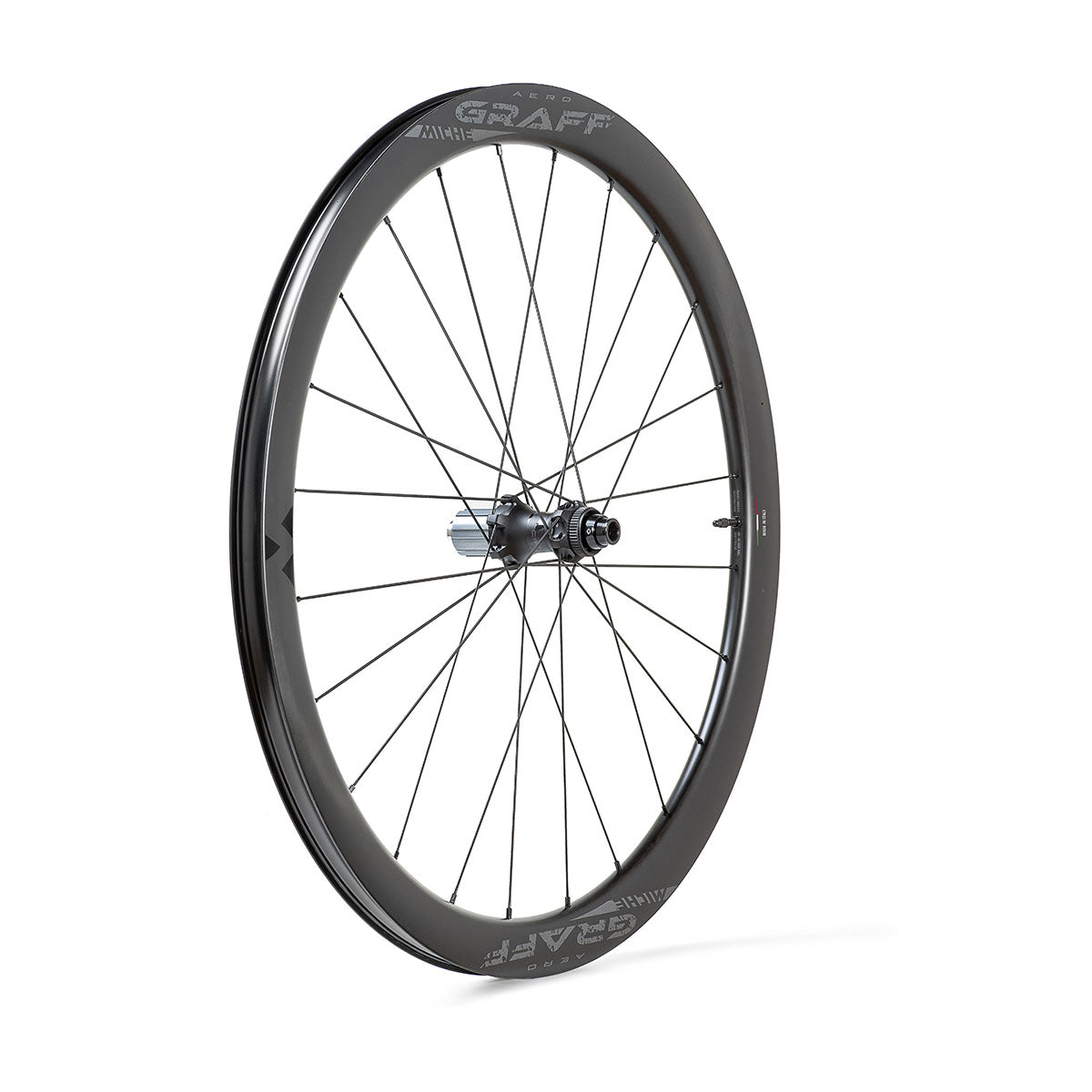Par de ruedas MICHE GRAFF AERO DISC Tubeless Ready (Center Lock)