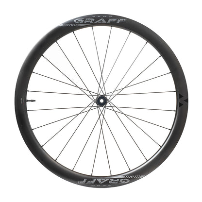Par de Ruedas MICHE GRAFF AERO DISC Tubeless Ready (Center Lock)