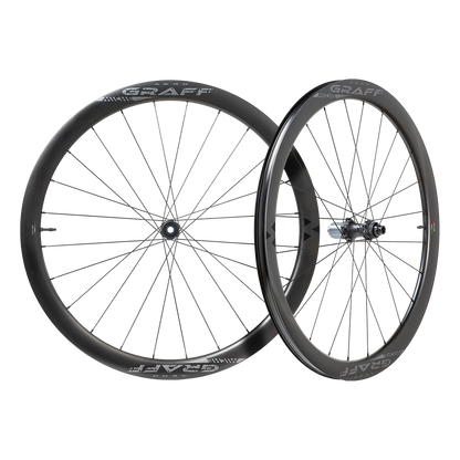 Par de Ruedas MICHE GRAFF AERO DISC Tubeless Ready (Center Lock)