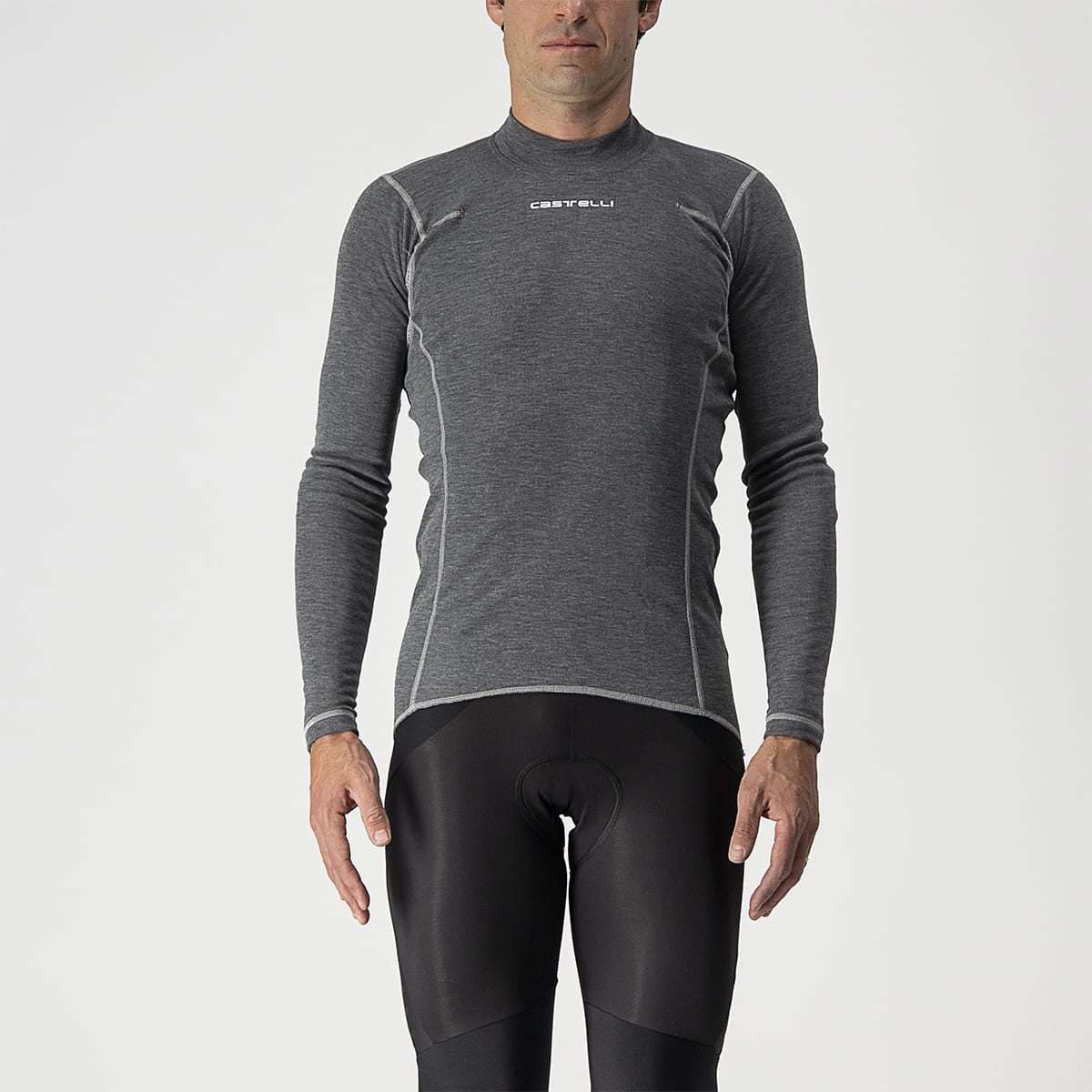 CASTELLI FLANDERS WARM Ropa interior de manga larga Gris