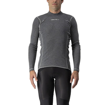 Ropa Interior CASTELLI FLANDERS WARM Manga Larga Gris