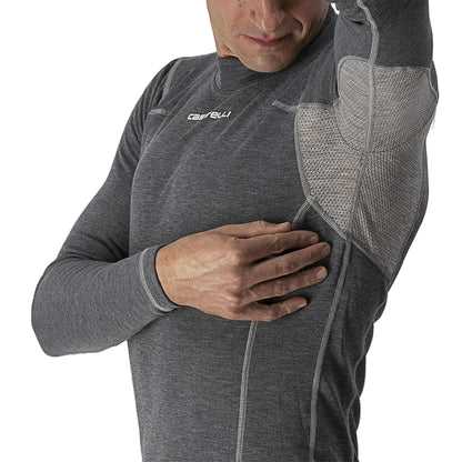 Ropa Interior CASTELLI FLANDERS WARM Manga Larga Gris