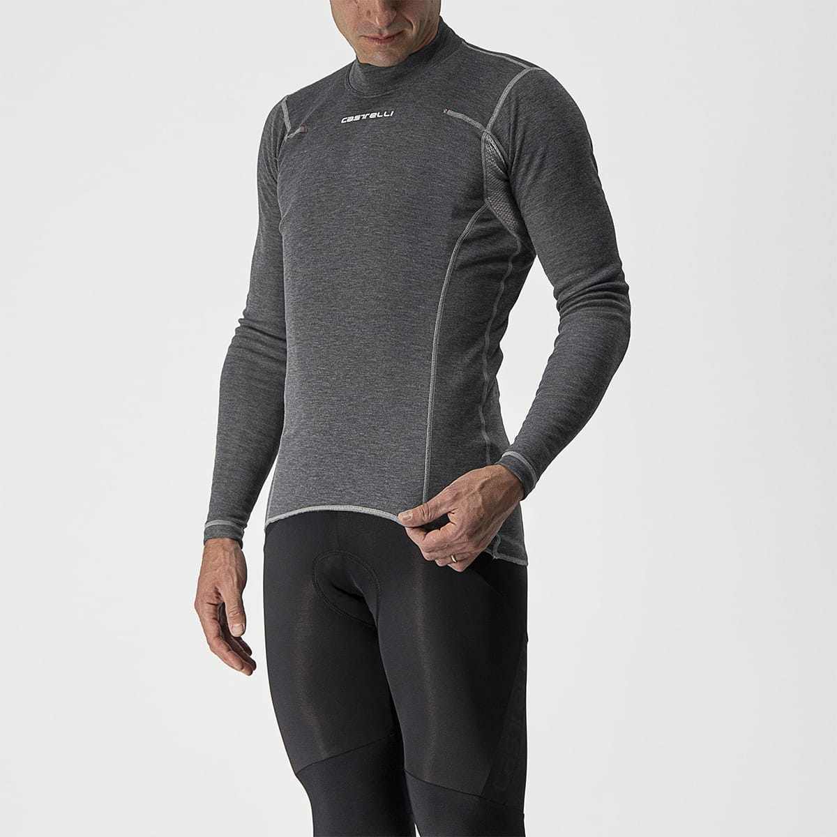 CASTELLI FLANDERS WARM Ropa interior de manga larga Gris