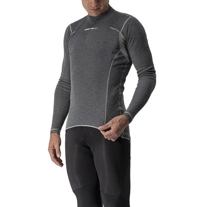 Ropa Interior CASTELLI FLANDERS WARM Manga Larga Gris