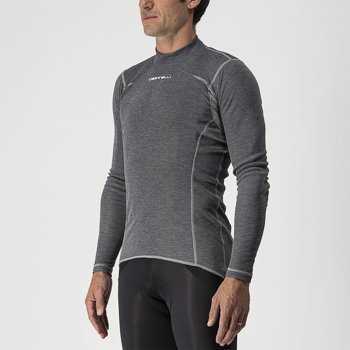 CASTELLI FLANDERS WARM Ropa interior de manga larga Gris